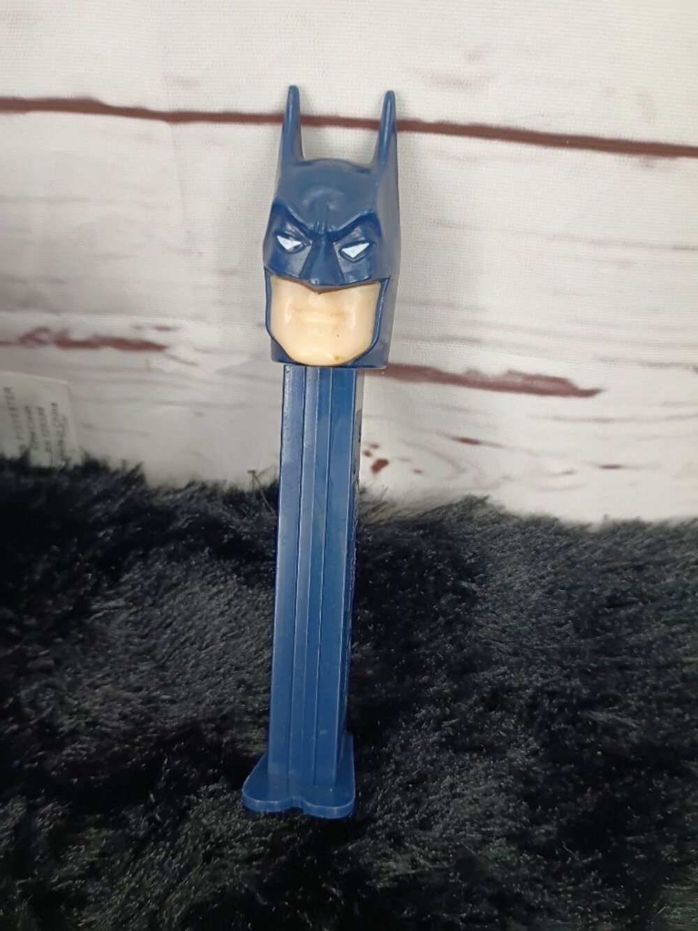 Vintage 1995 DC Comics Batman Pez Candy Dispenser‎ With Feet Blue Collectible